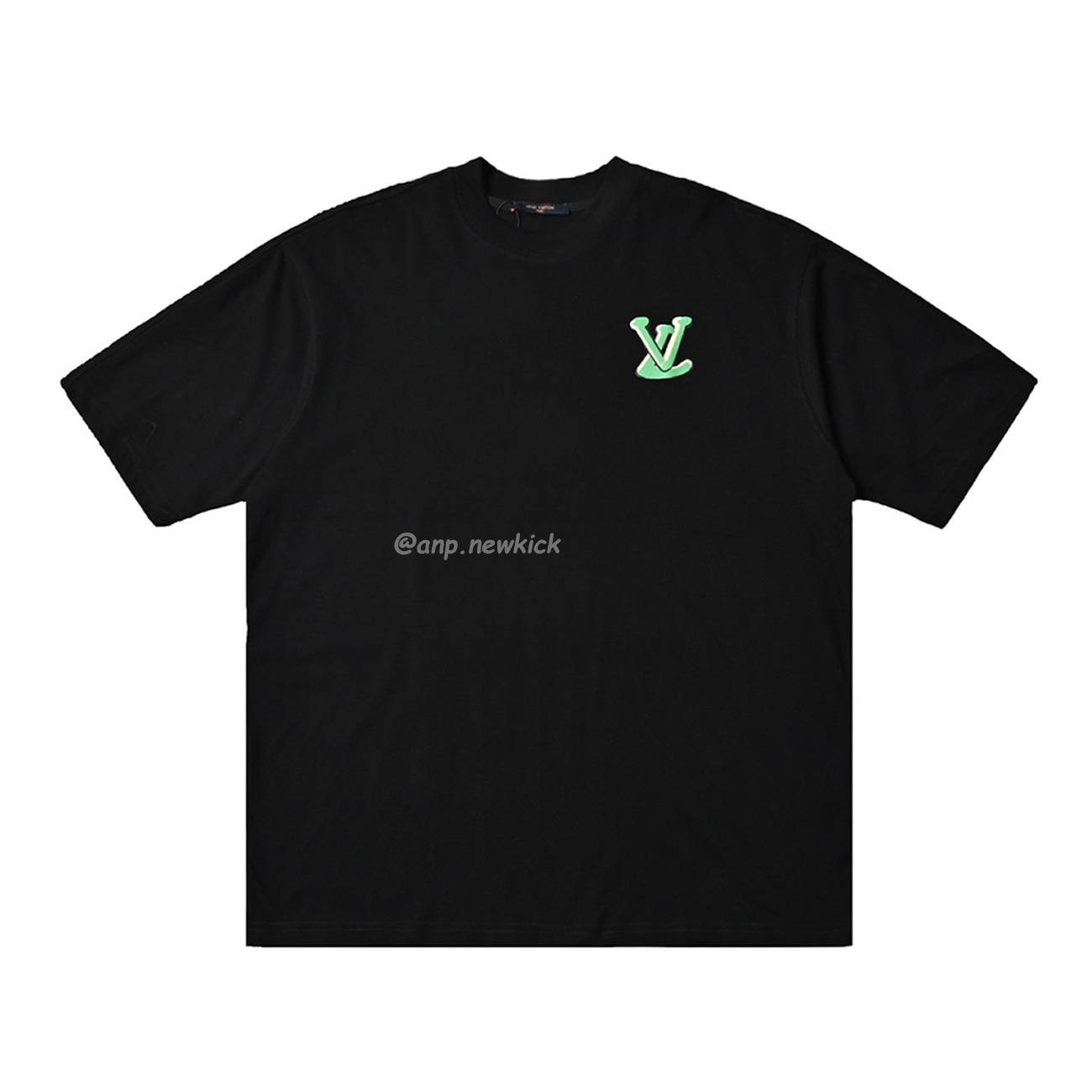 Louisviutton 2024ss Colorful Letter Logo On Back Printed Short Sleeved T Shirt (1) - www.newkick.vip